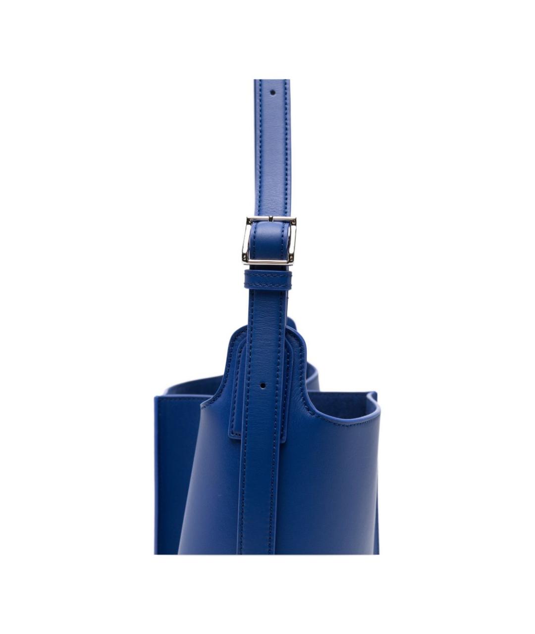 LOEWE Синяя кожаная сумка через плечо, фото 2