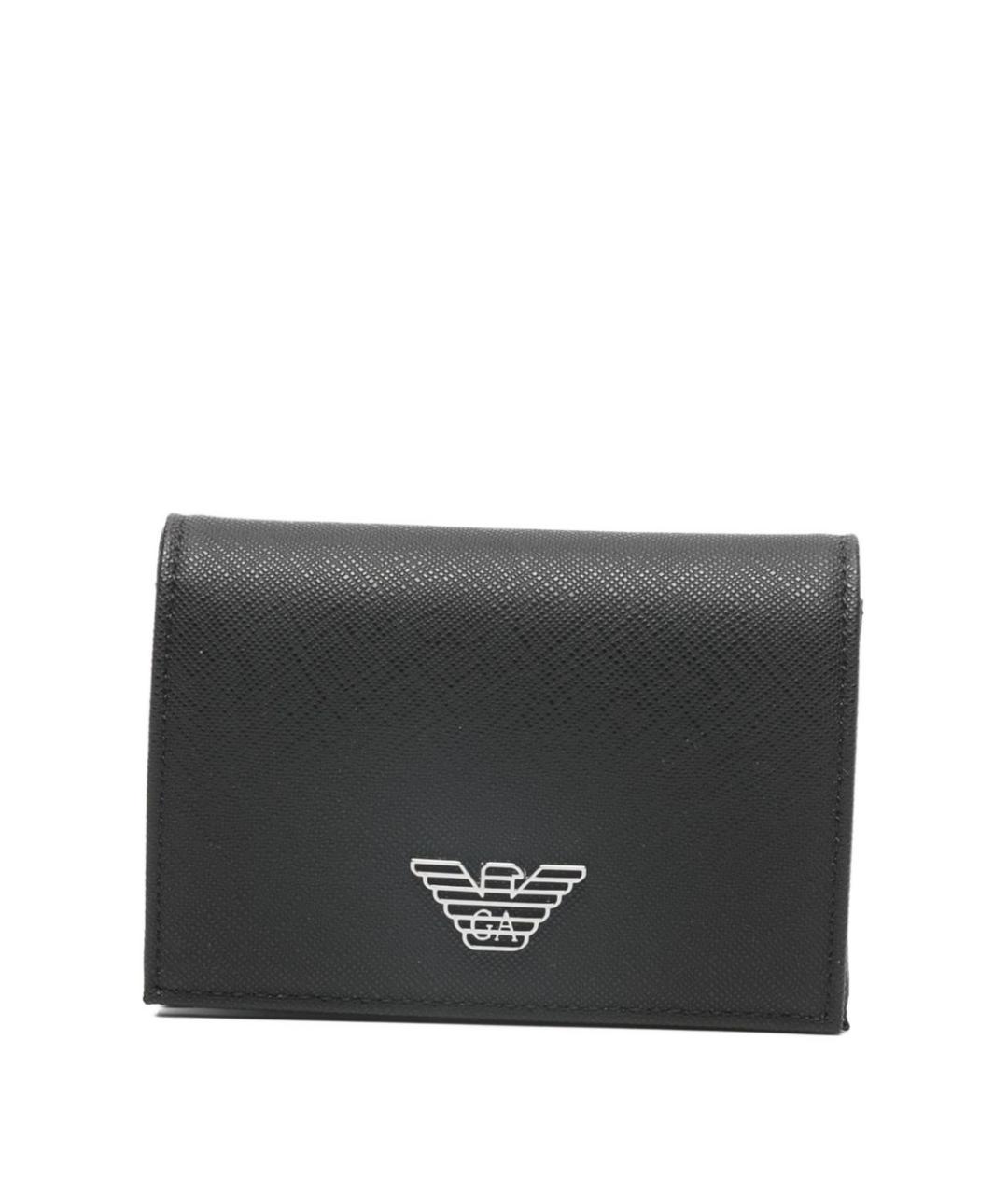 EMPORIO ARMANI Черный кошелек, фото 1