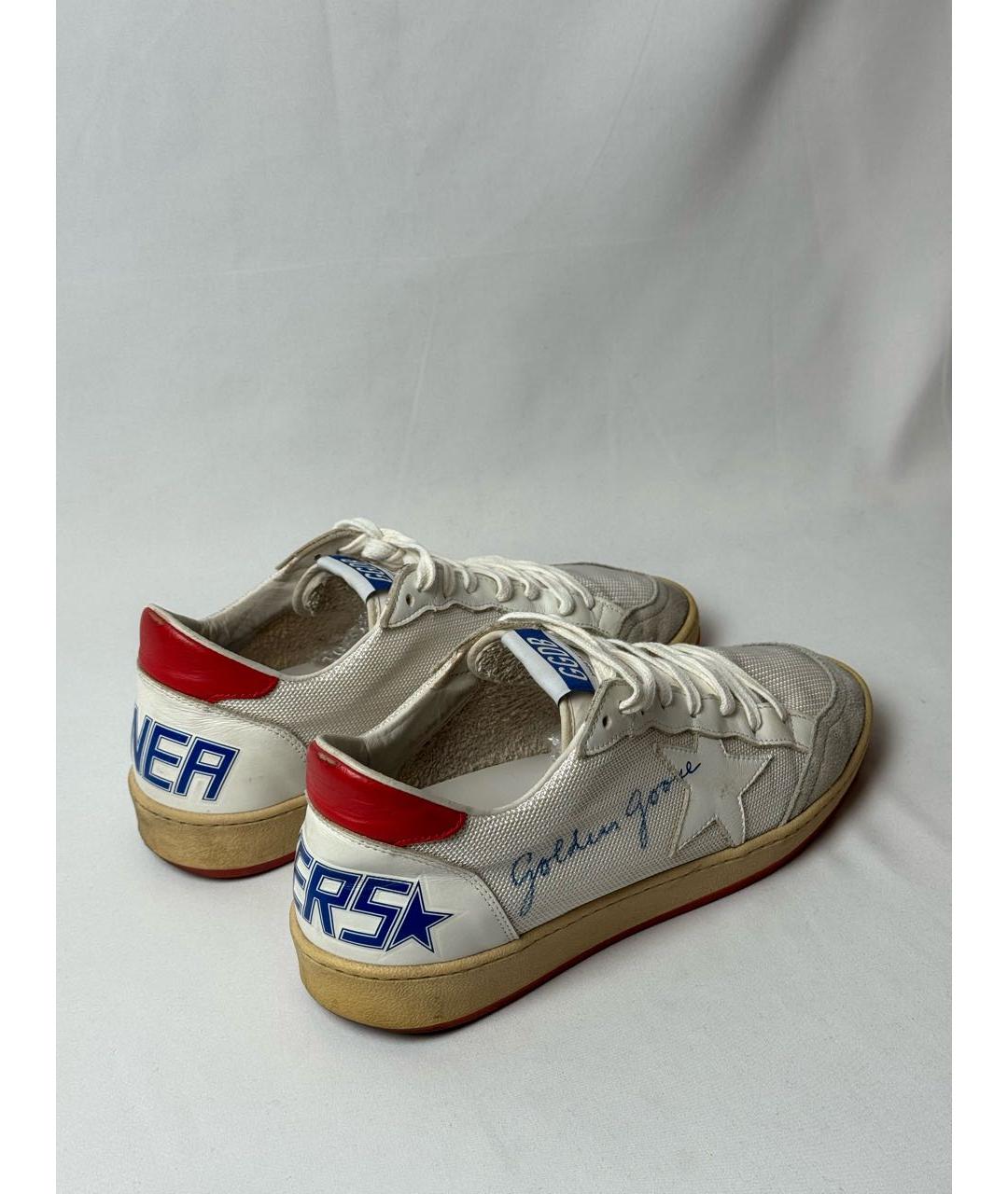 GOLDEN GOOSE DELUXE BRAND Белые низкие кроссовки / кеды, фото 3