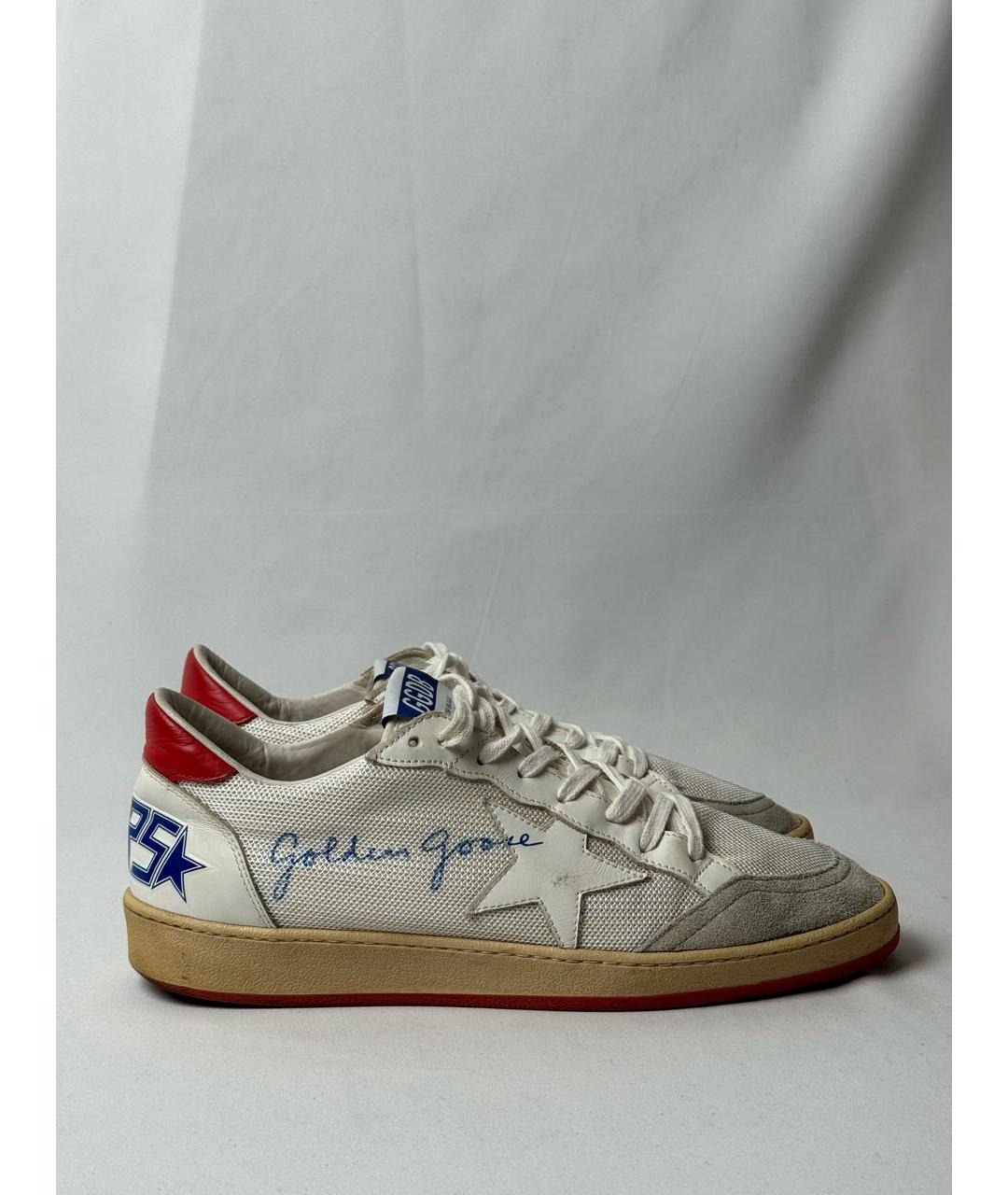 GOLDEN GOOSE DELUXE BRAND Белые низкие кроссовки / кеды, фото 9