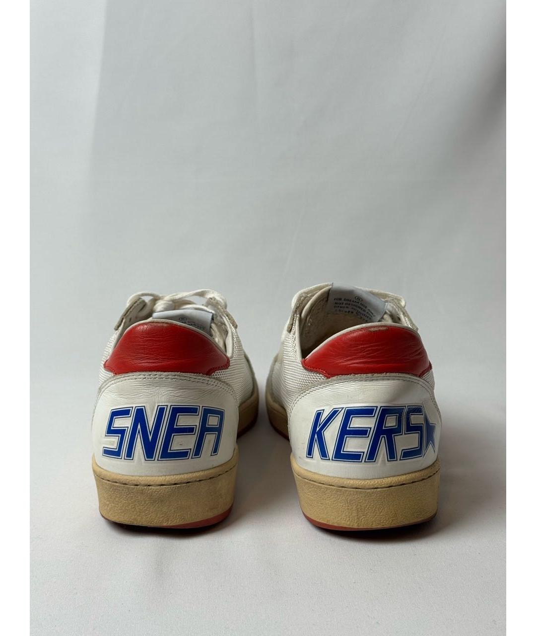 GOLDEN GOOSE DELUXE BRAND Белые низкие кроссовки / кеды, фото 4