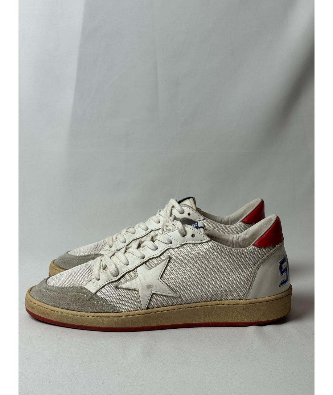 GOLDEN GOOSE DELUXE BRAND Белые низкие кроссовки / кеды, фото 5