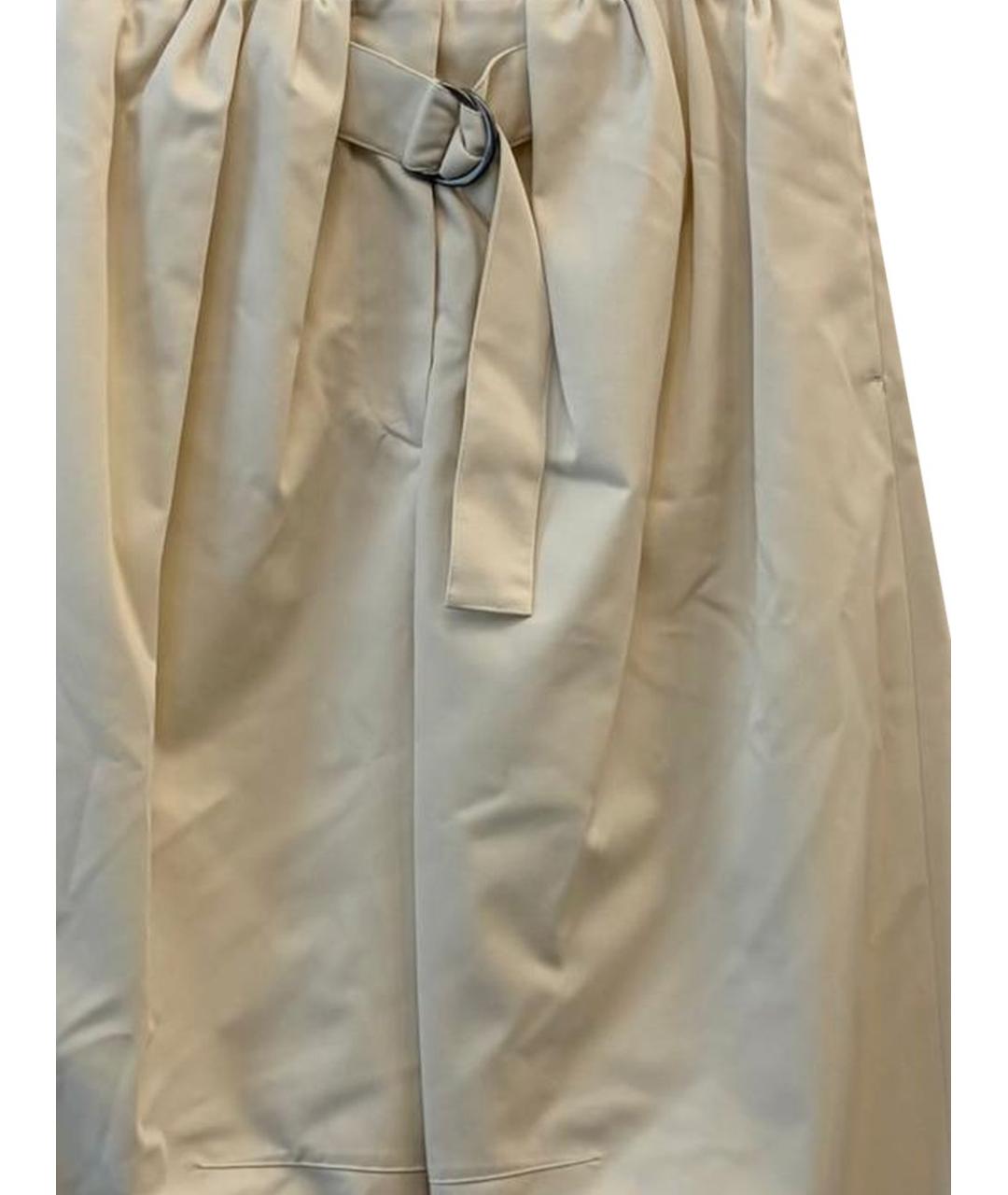 LOEWE Бежевые прямые брюки, фото 2