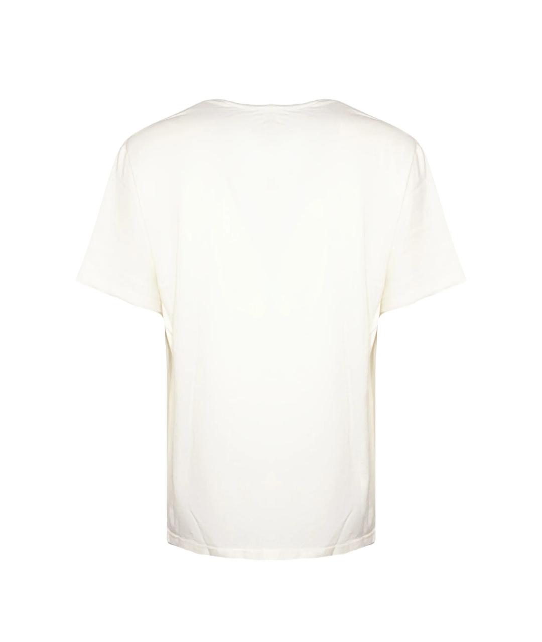 RHUDE Белая футболка, фото 2