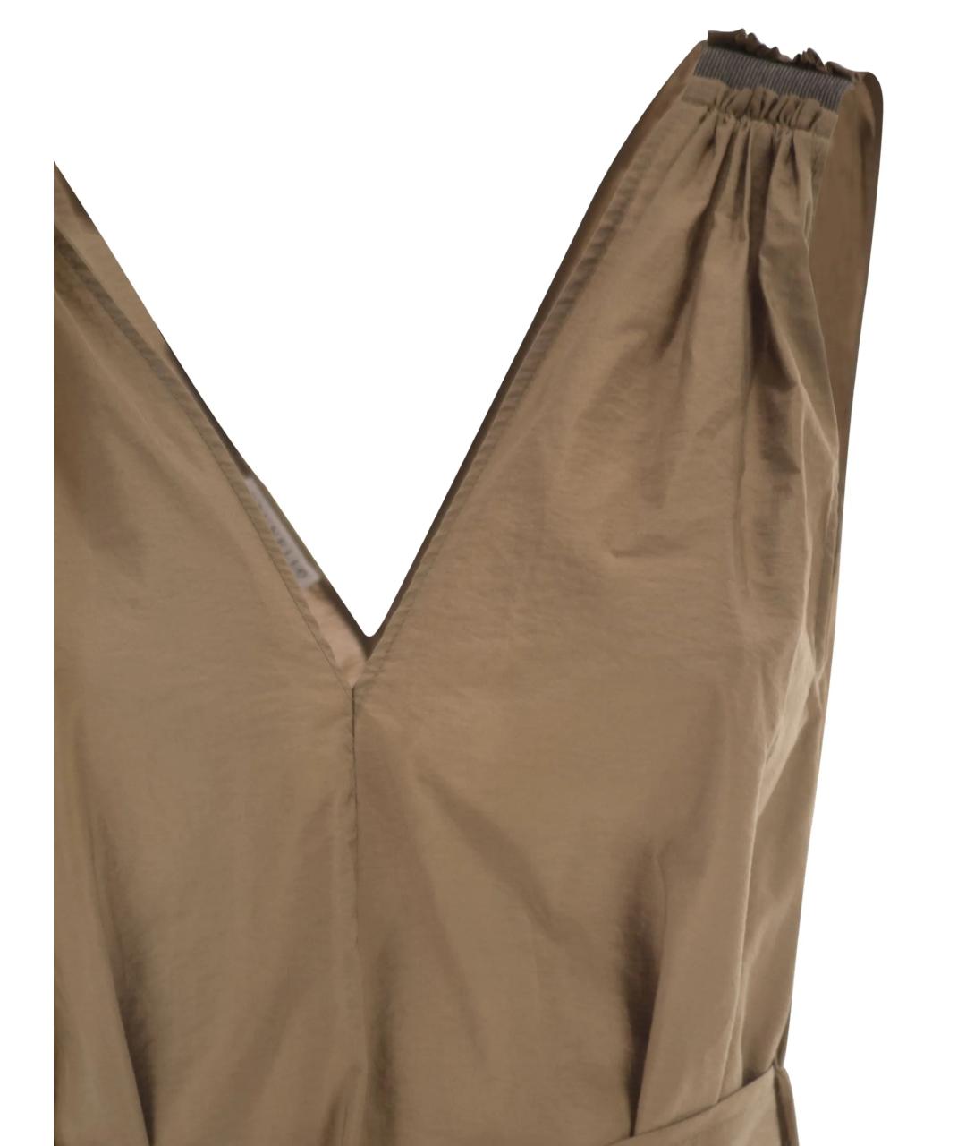 BRUNELLO CUCINELLI Хлопковое повседневное платье, фото 2