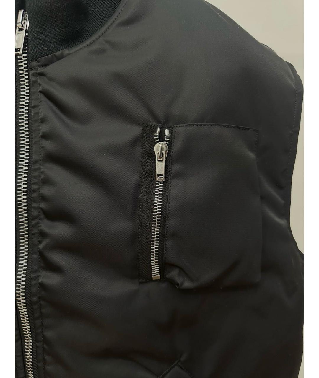 RICK OWENS DRKSHDW Черный жилет, фото 3