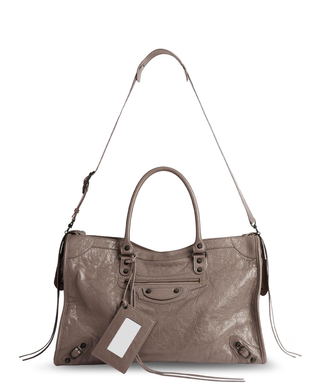 BALENCIAGA Кожаная сумка на плечо, фото 3