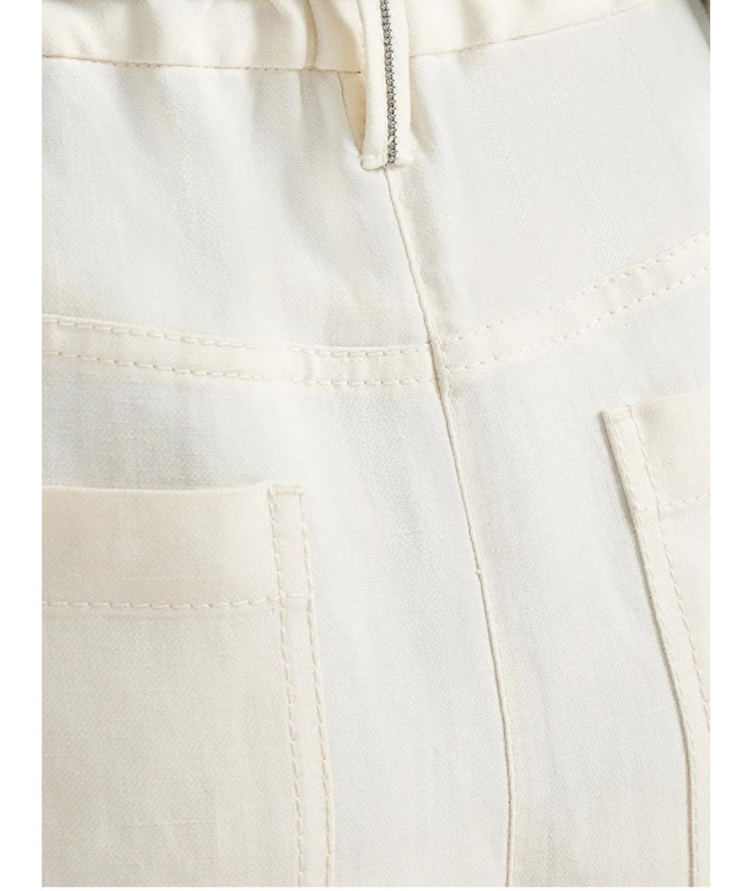 BRUNELLO CUCINELLI Вискозные прямые брюки, фото 4