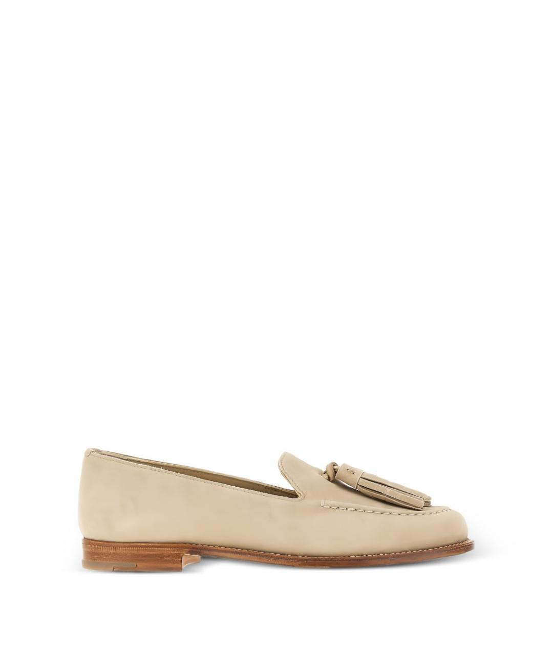 CHURCH'S Бежевые замшевые лоферы, фото 3