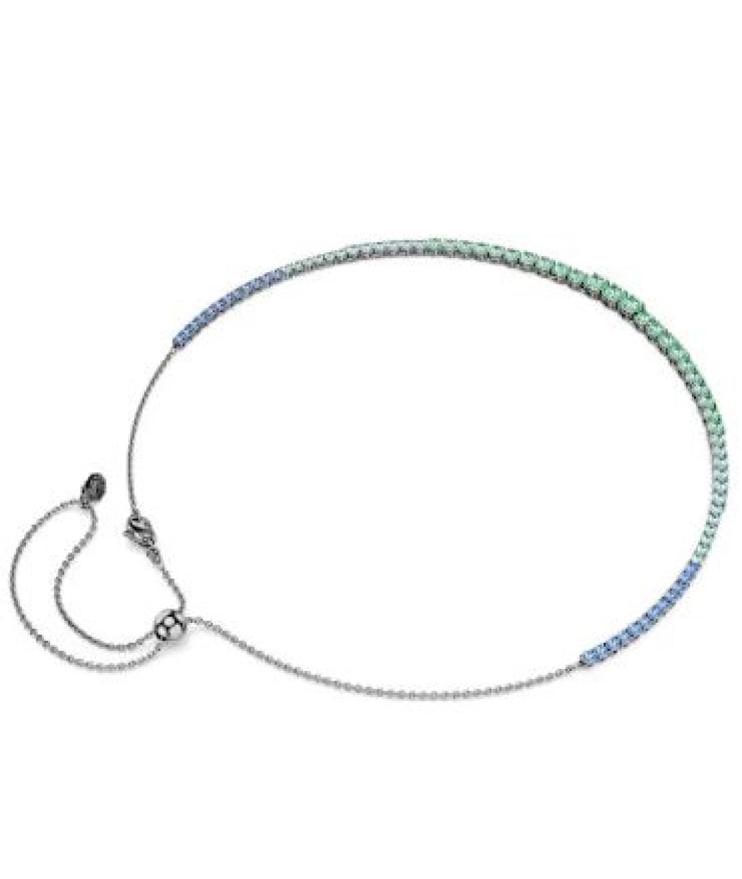 SWAROVSKI Серебряное металлическое колье, фото 2