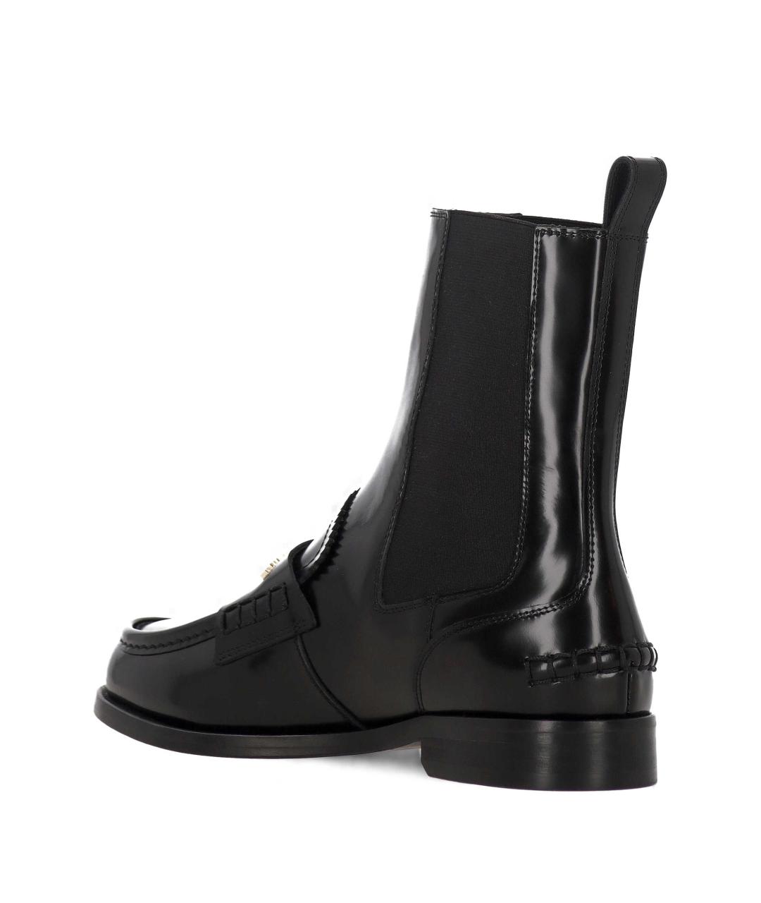 ALEXANDER WANG Черные кожаные ботинки, фото 3