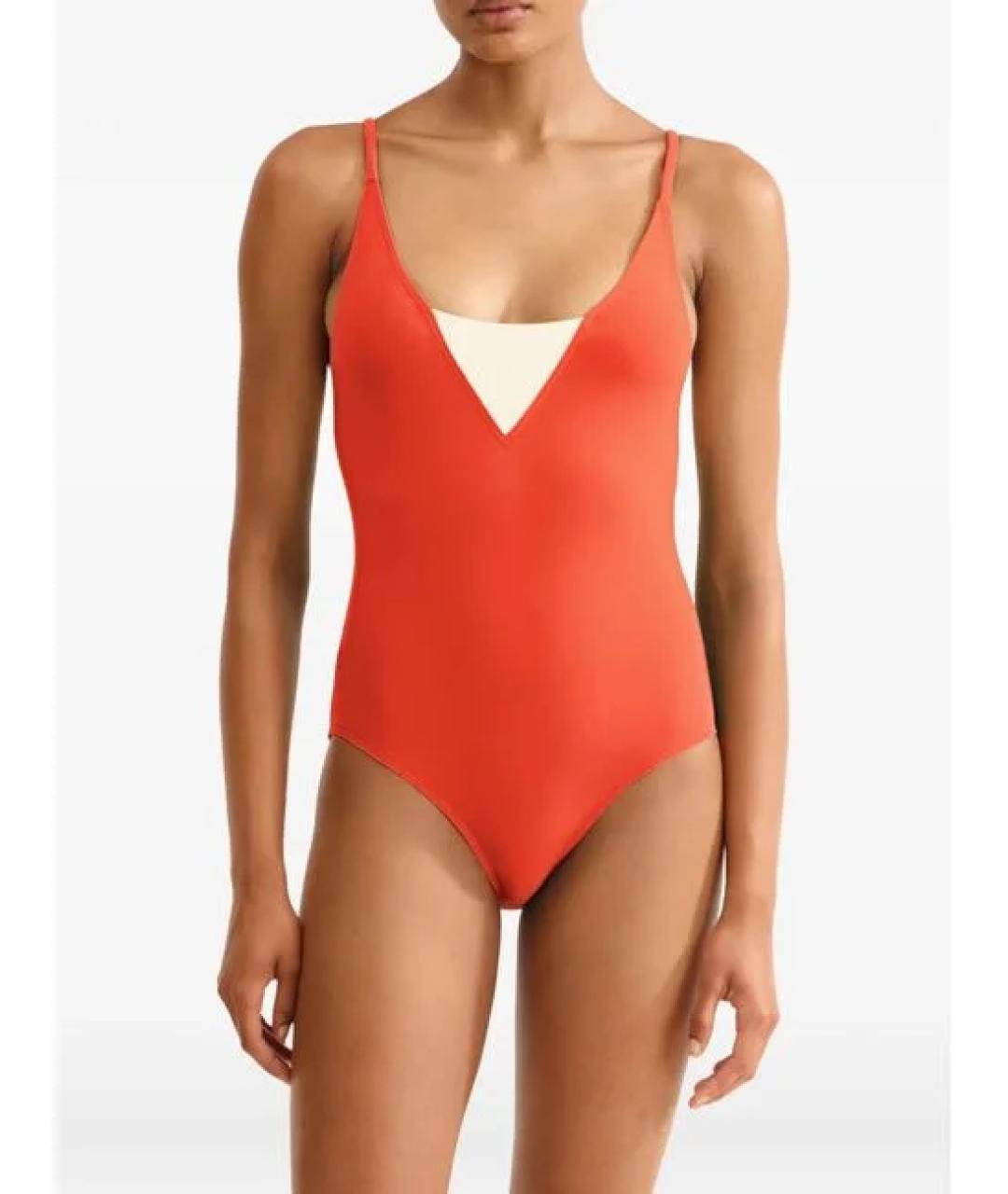 Eres Красный полиамидовый купальник, фото 3