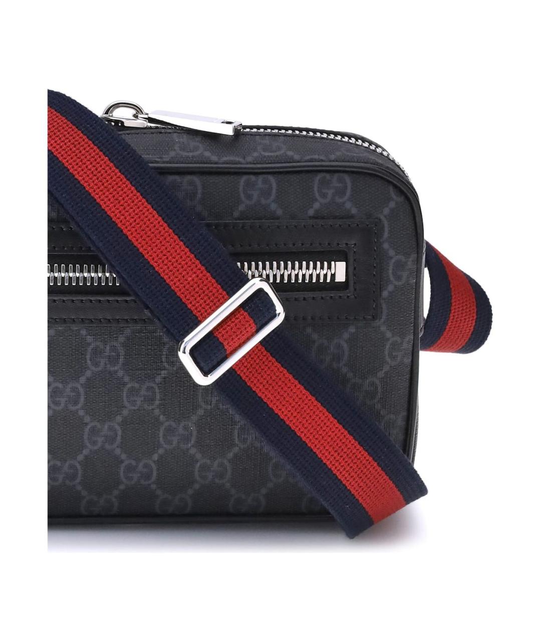 GUCCI Черная синтетическая сумка на плечо, фото 4