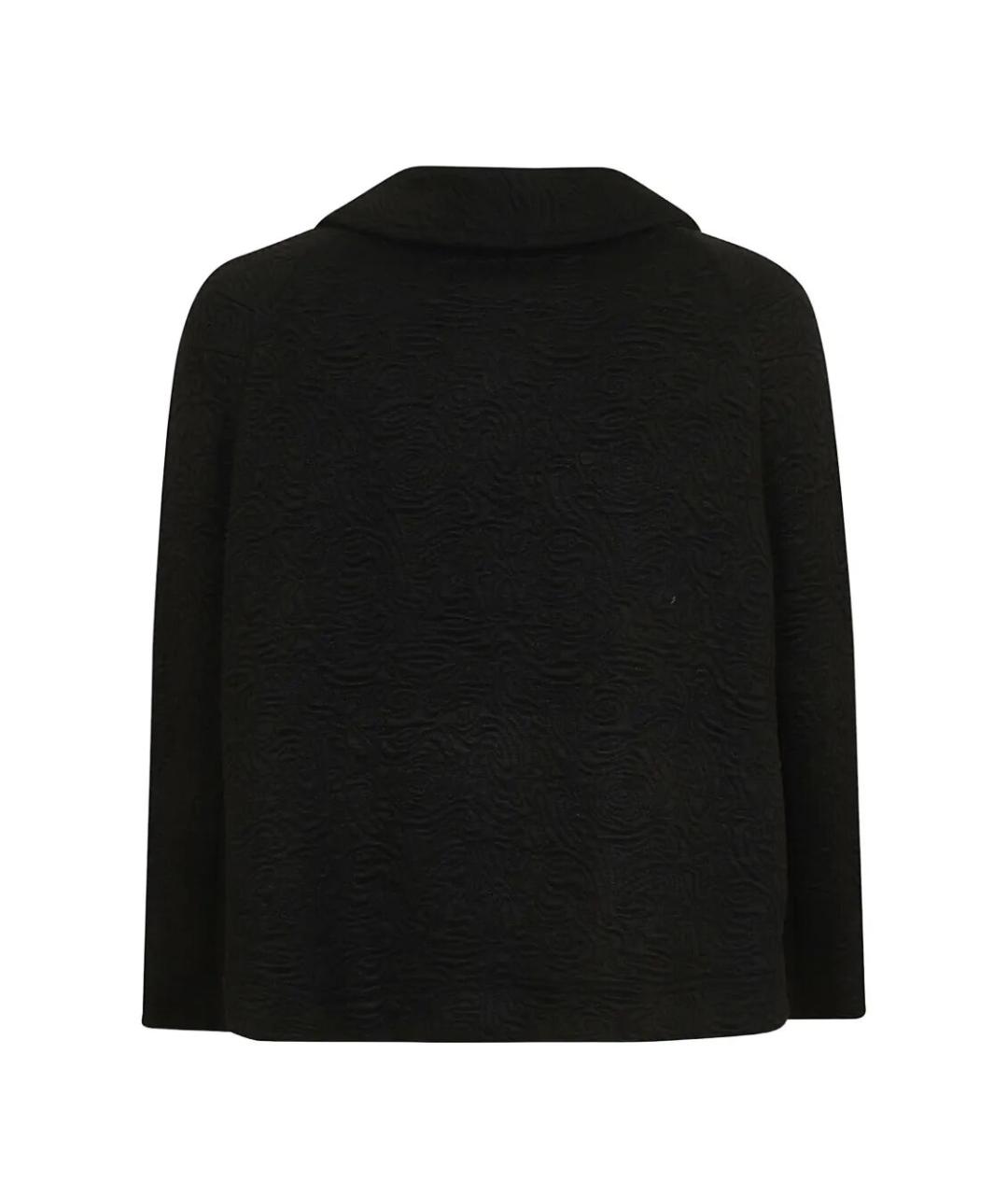 DRIES VAN NOTEN Черный полиамидовый жакет/пиджак, фото 2