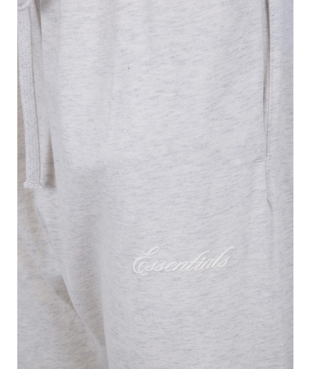 FEAR OF GOD ESSENTIALS Хлопковые прямые брюки, фото 3