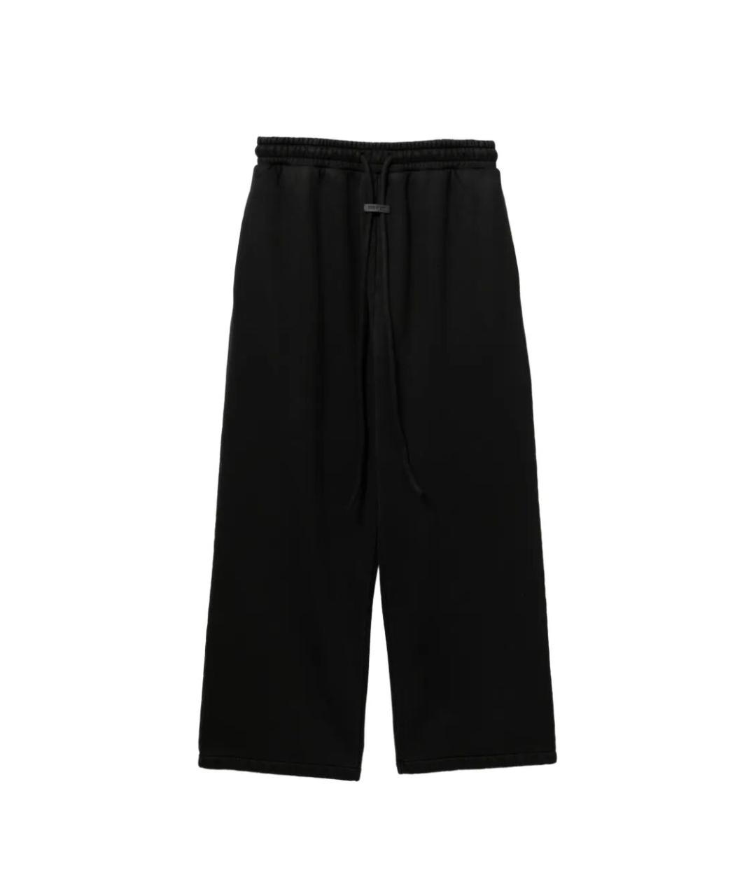 FEAR OF GOD Черные хлопковые повседневные брюки, фото 1