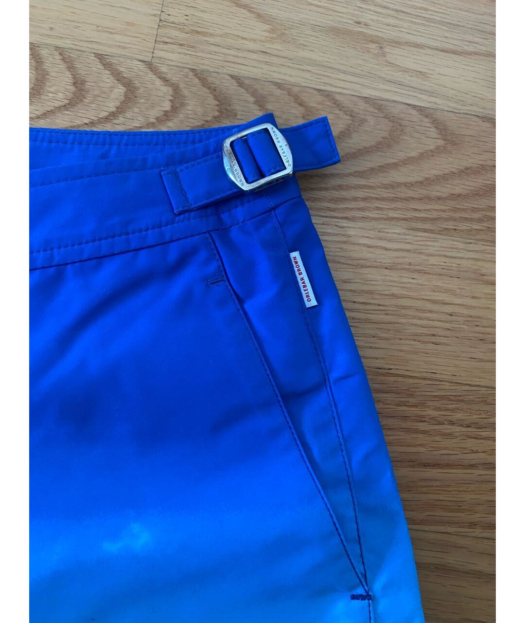 ORLEBAR BROWN Голубые полиэстеровые шорты, фото 4