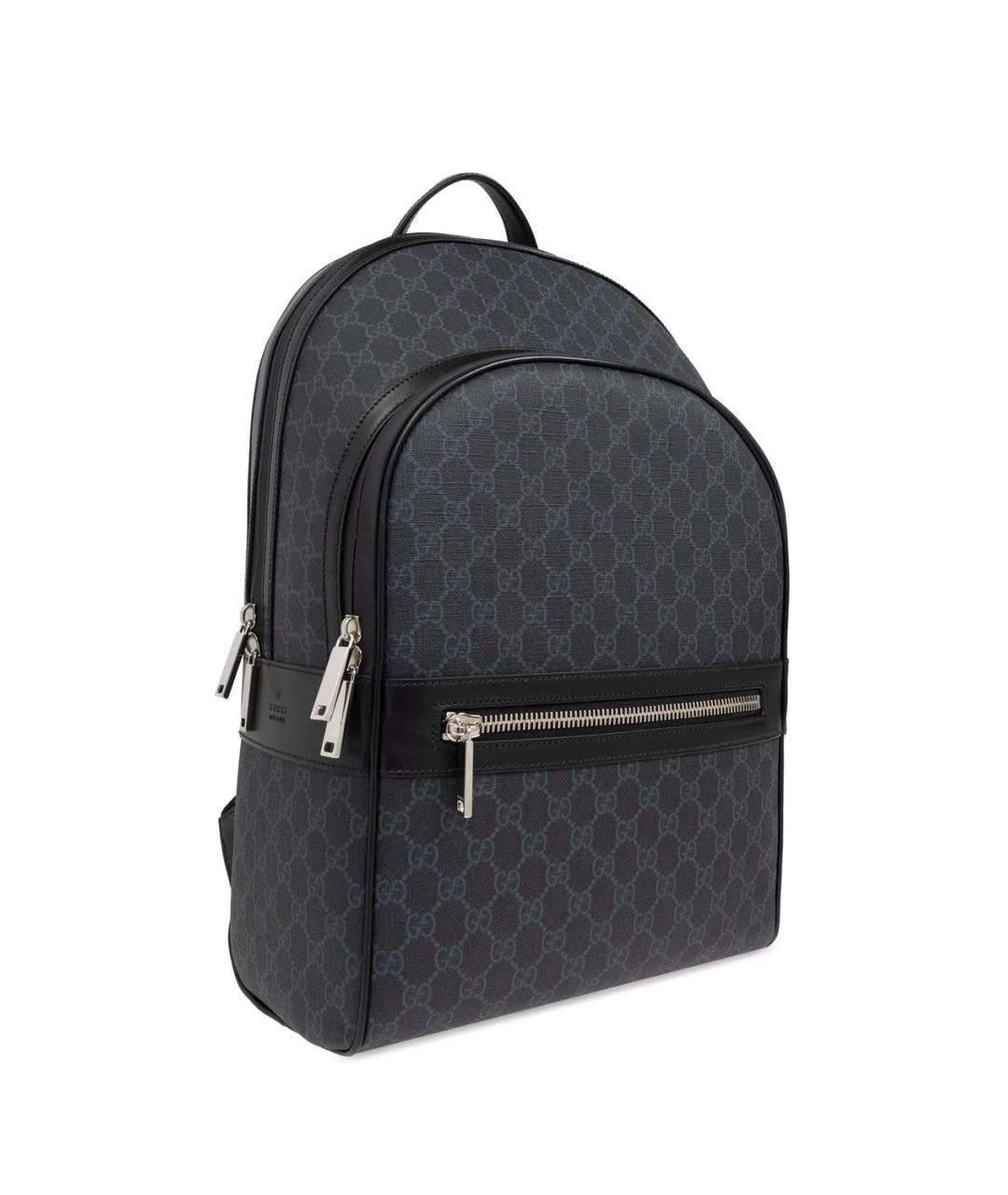 GUCCI Черный синтетический рюкзак, фото 3