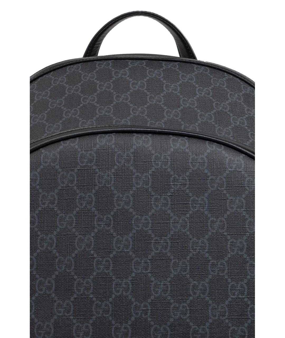 GUCCI Черный синтетический рюкзак, фото 4
