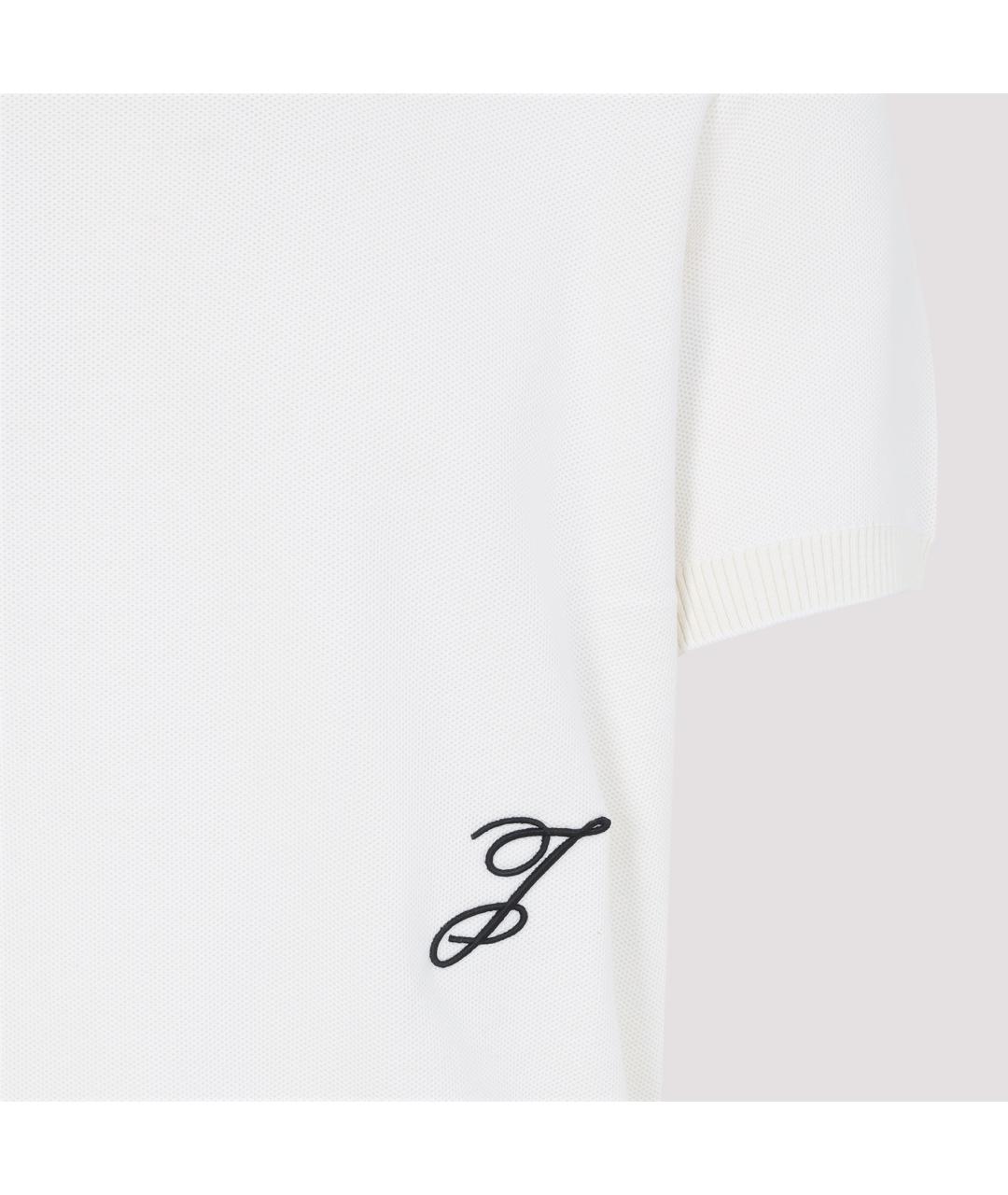 JACQUEMUS Белая хлопковая футболка, фото 3