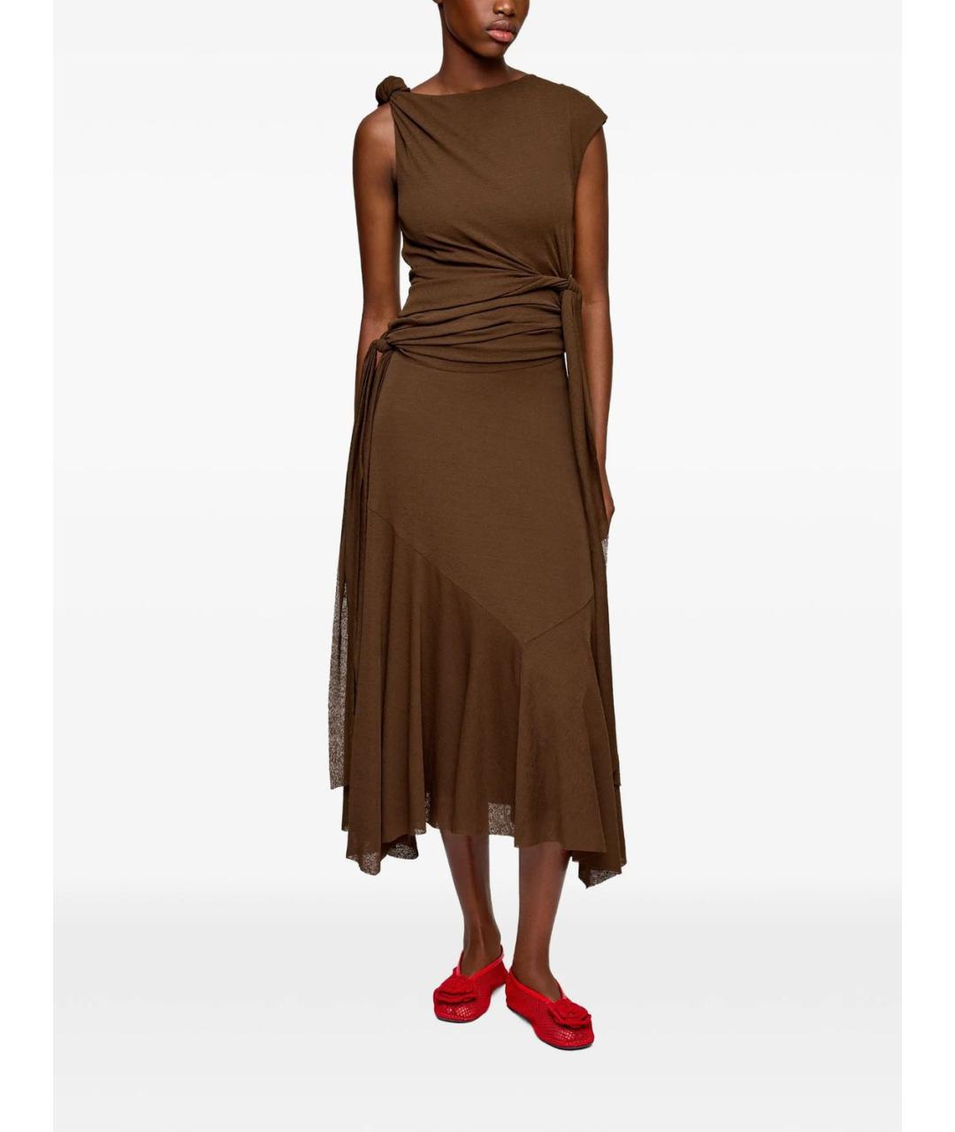 GANNI Полиэстеровое повседневное платье, фото 2