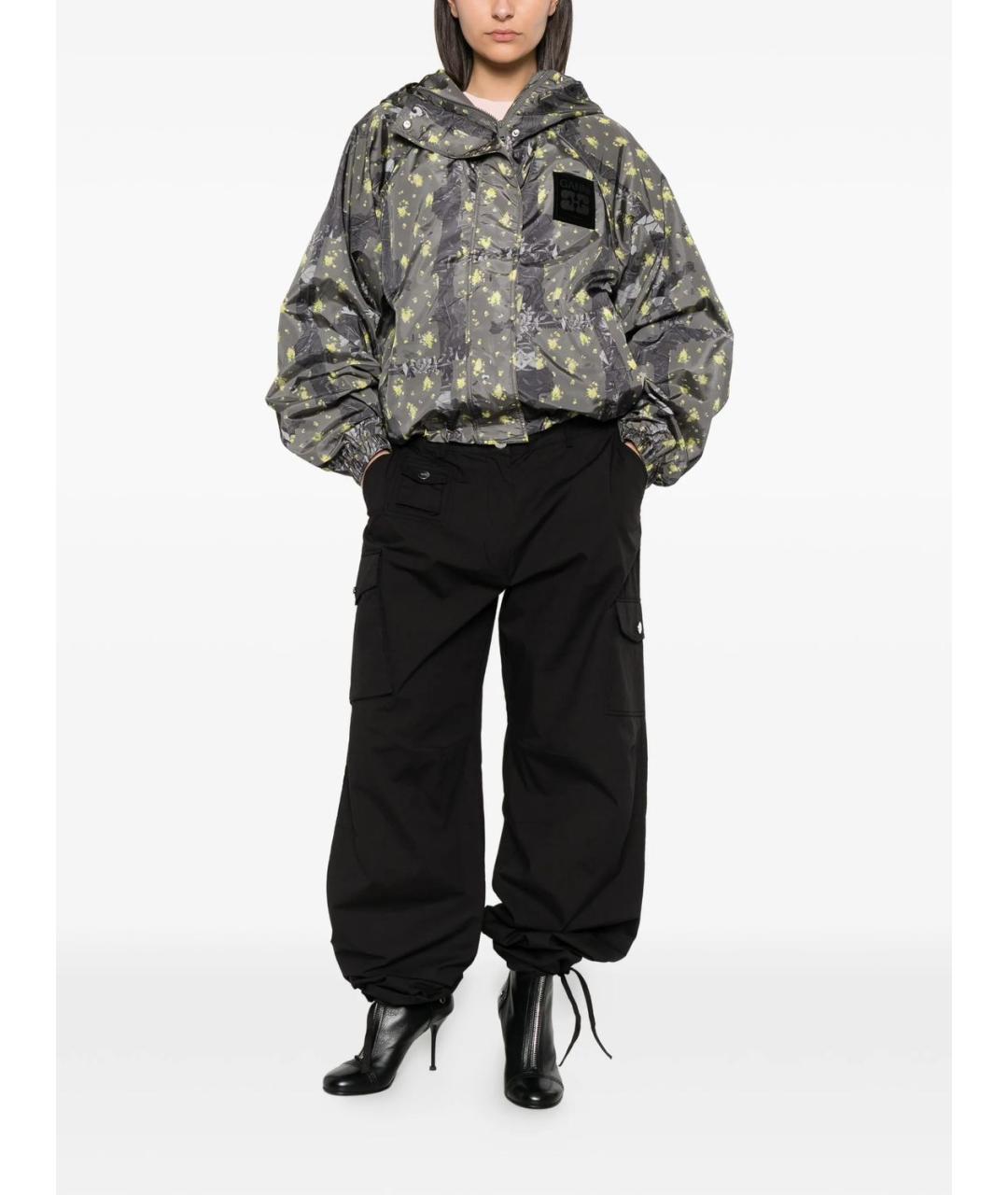 GANNI Мульти полиамидовая куртка, фото 2