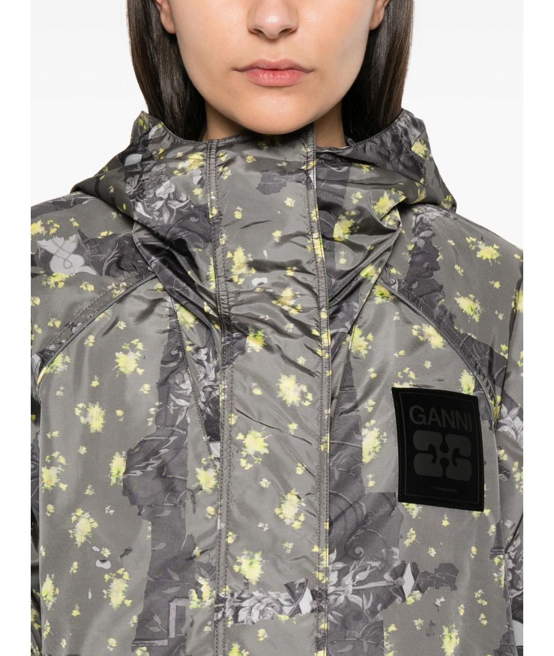 GANNI Мульти полиамидовая куртка, фото 3