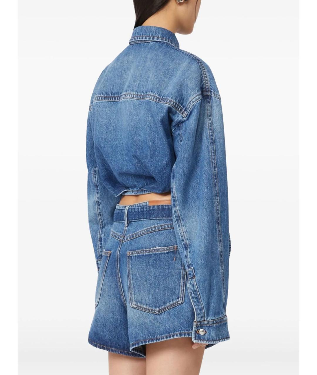 MAX MARA Синяя рубашка, фото 2