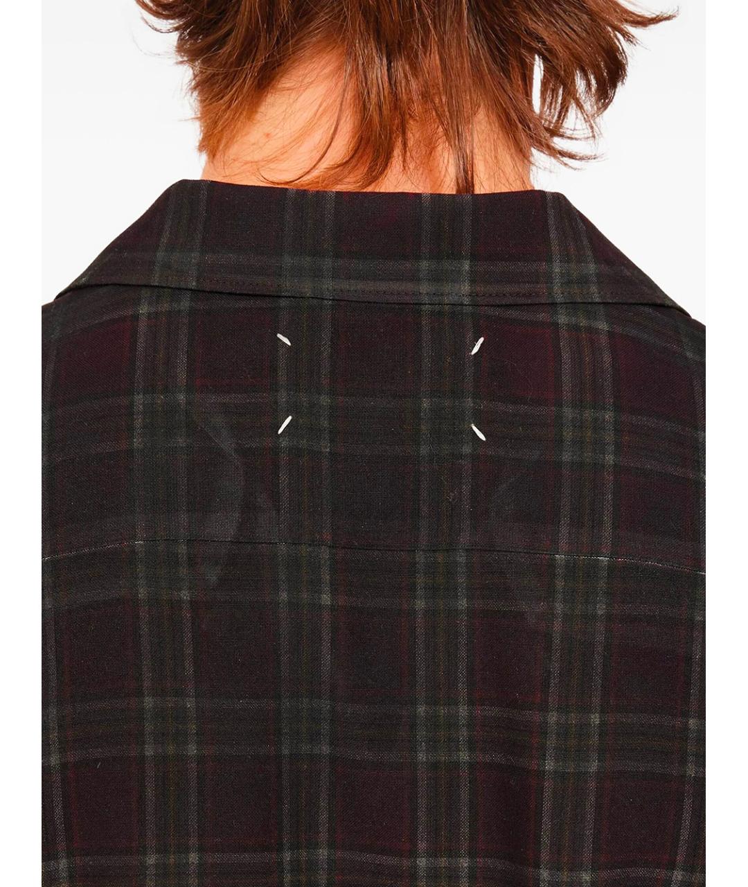 MAISON MARGIELA Красная кэжуал рубашка, фото 5