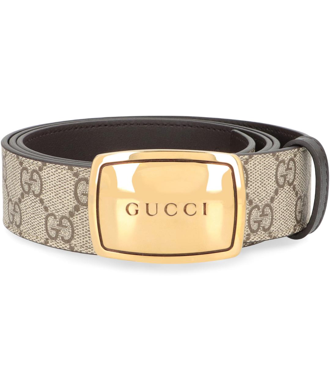 GUCCI Бежевый ремень, фото 2