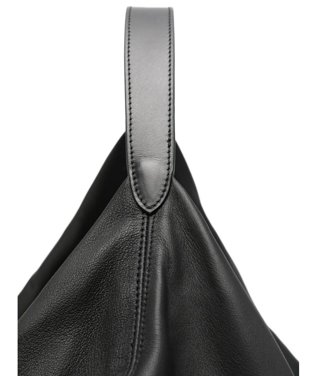 AESTHER EKME Черная кожаная сумка через плечо, фото 4