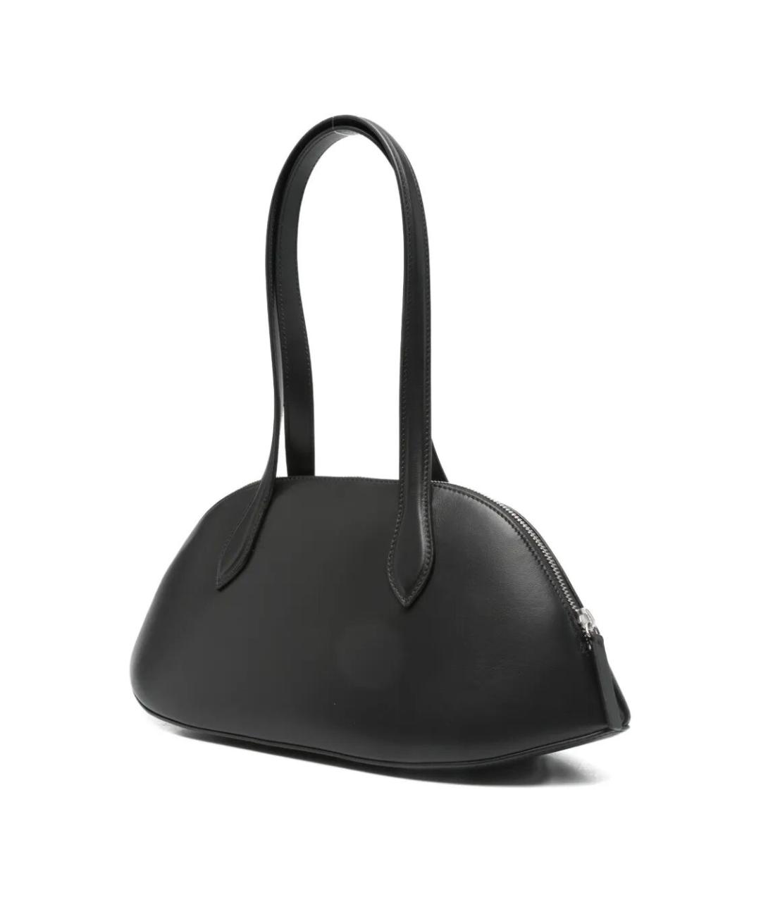 AESTHER EKME Черная кожаная сумка с короткими ручками, фото 3