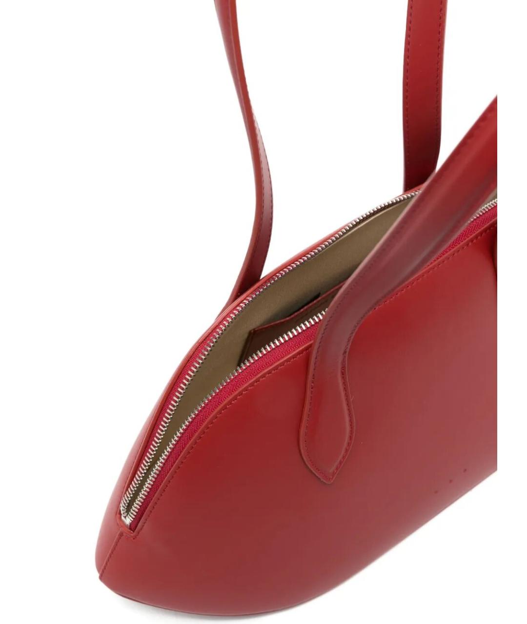 AESTHER EKME Красная кожаная сумка через плечо, фото 5