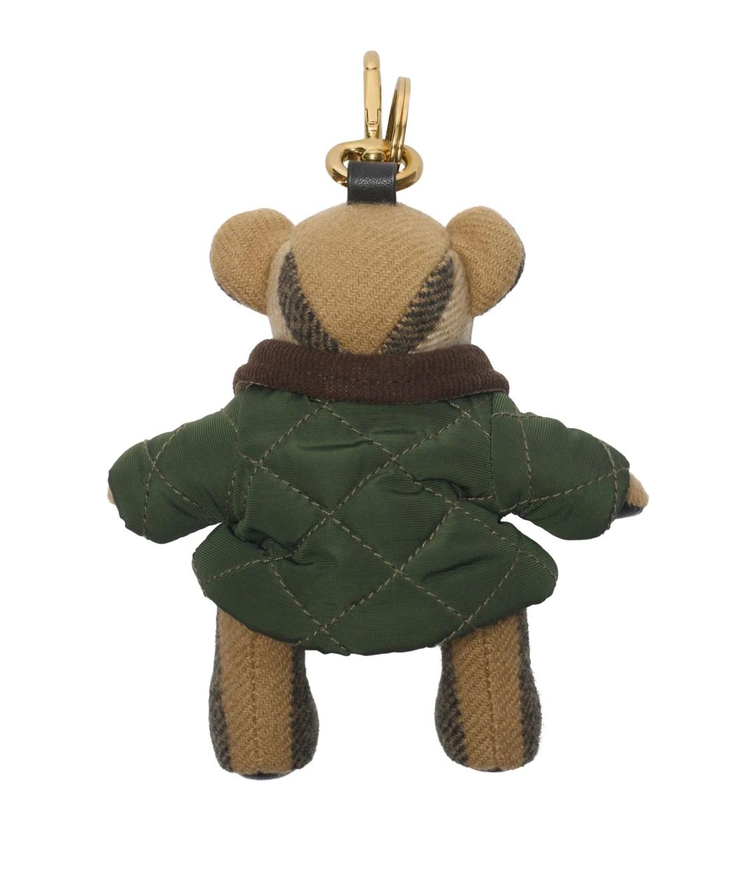 BURBERRY Зеленый брелок, фото 2