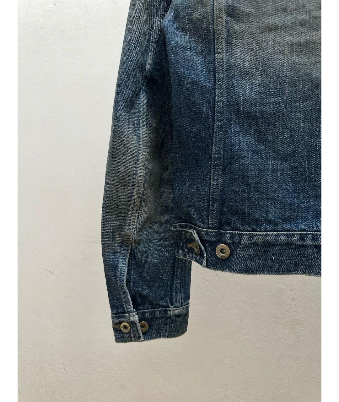 RICK OWENS DRKSHDW Синяя деним куртка, фото 4