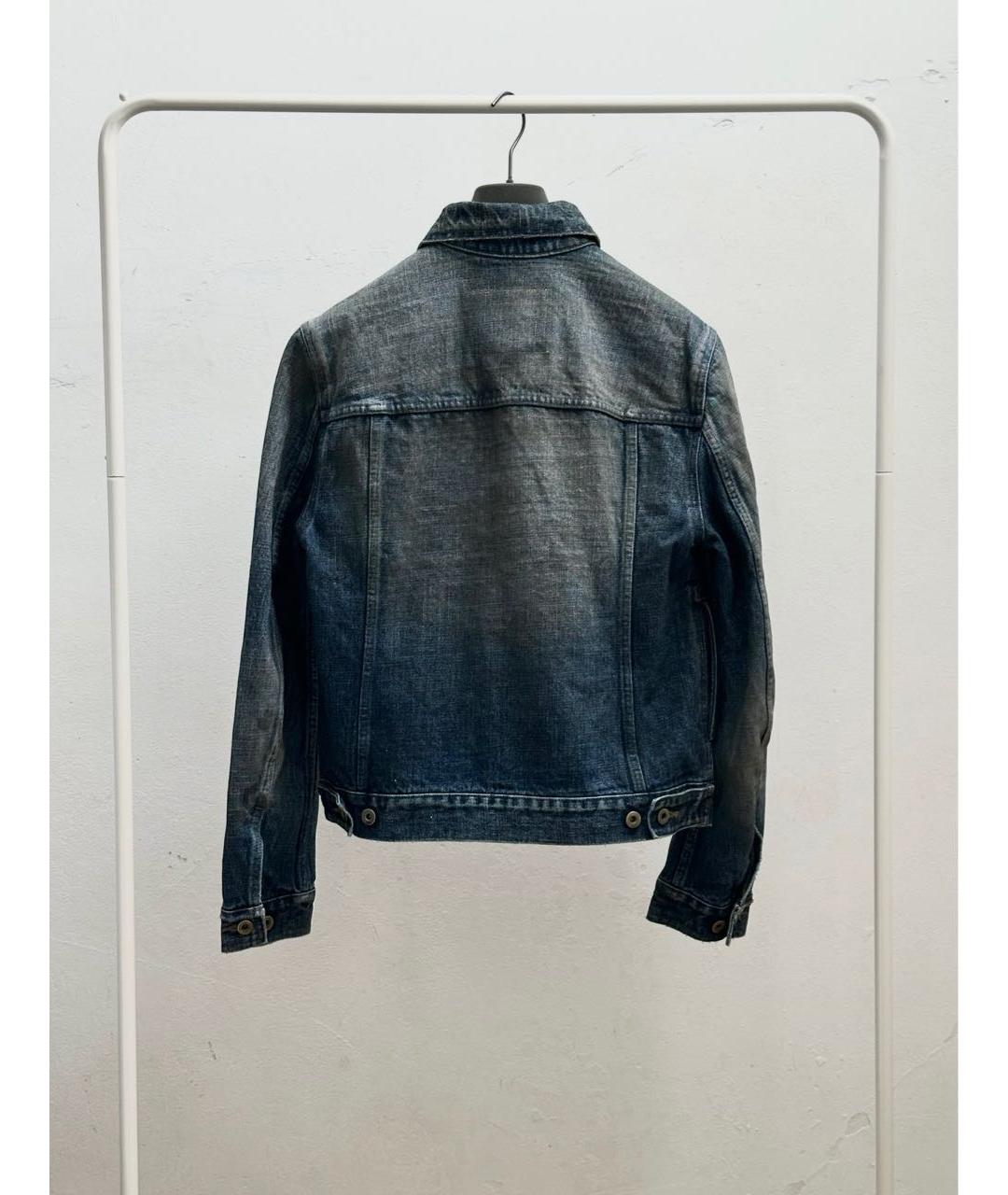 RICK OWENS DRKSHDW Синяя деним куртка, фото 2