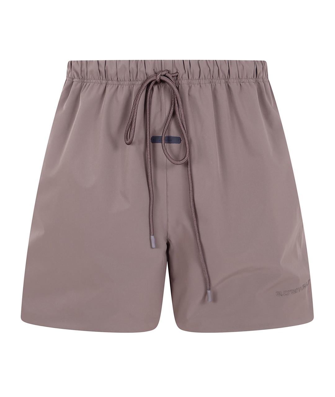 FEAR OF GOD ESSENTIALS Коричневые полиэстеровые шорты, фото 1