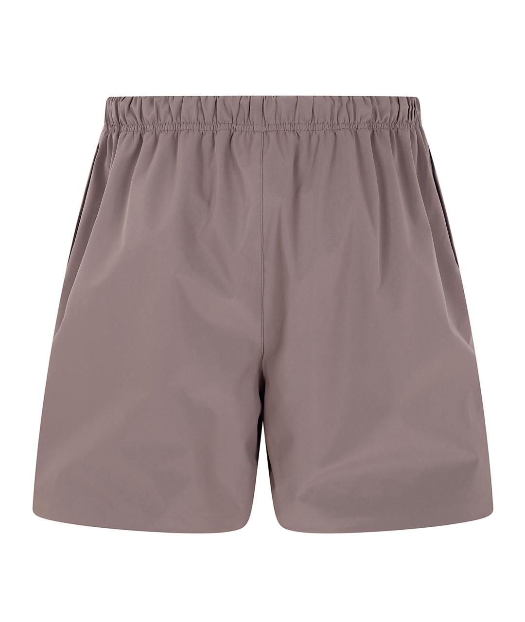 FEAR OF GOD ESSENTIALS Коричневые полиэстеровые шорты, фото 2