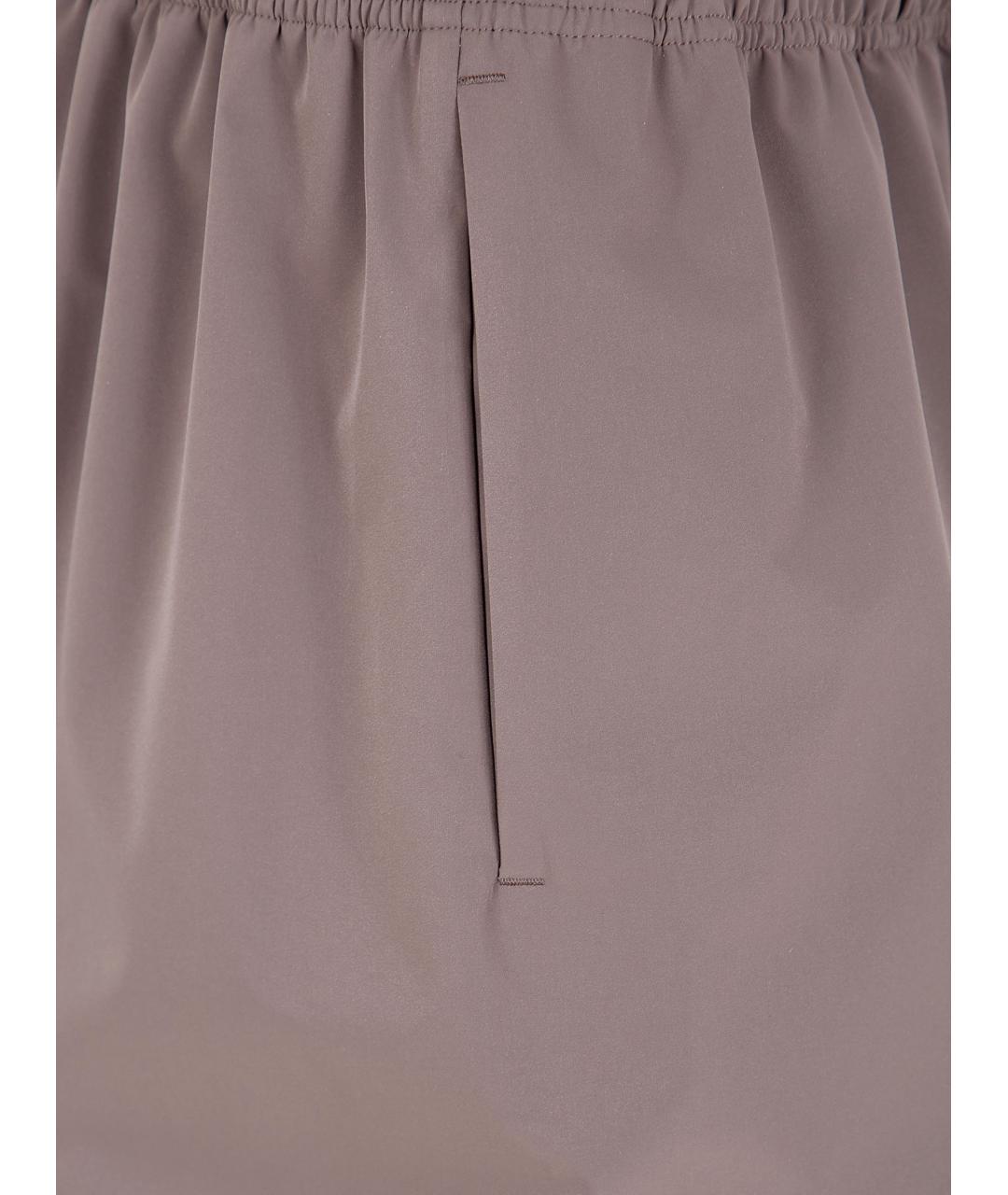 FEAR OF GOD ESSENTIALS Коричневые полиэстеровые шорты, фото 3