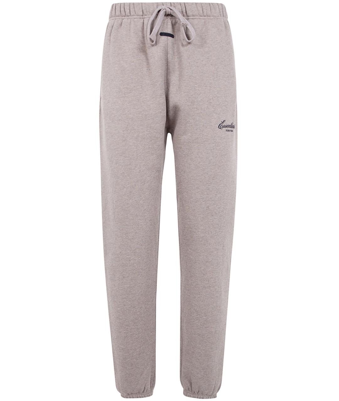 FEAR OF GOD ESSENTIALS Серые брюки узкие, фото 1