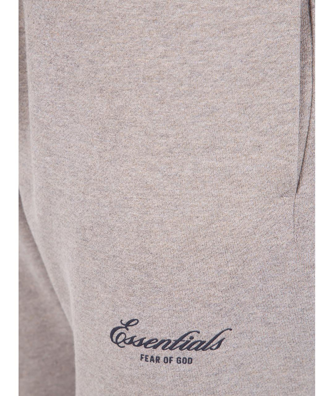 FEAR OF GOD ESSENTIALS Серые брюки узкие, фото 3