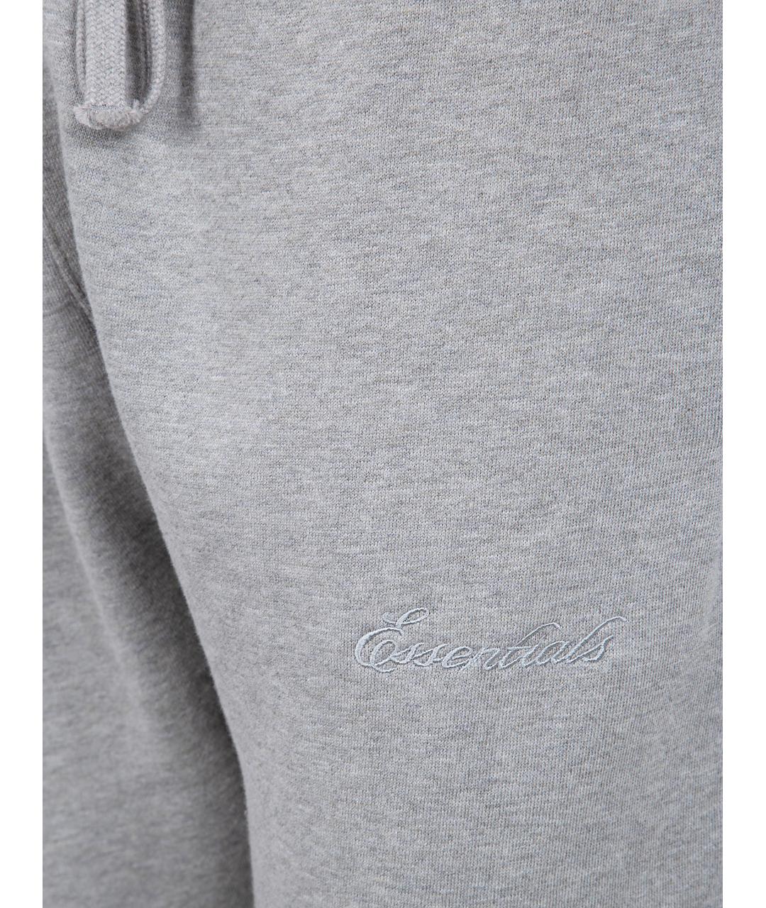 FEAR OF GOD ESSENTIALS Серые прямые брюки, фото 3