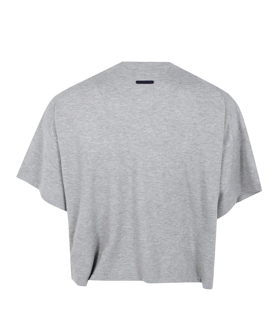 FEAR OF GOD ESSENTIALS Серая футболка, фото 2