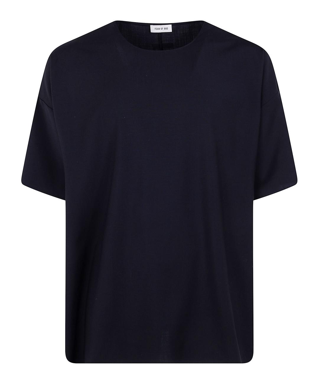 FEAR OF GOD Черная футболка, фото 1