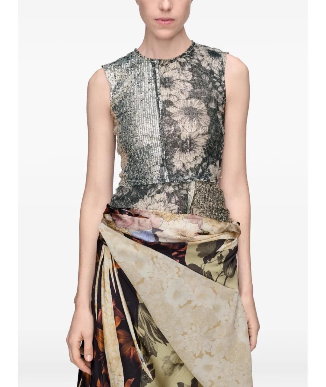 MAISON MARGIELA Мульти полиамидовая майка, фото 3