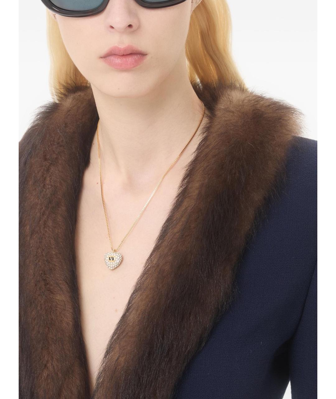 VALENTINO Золотая металлическая цепочка, фото 3