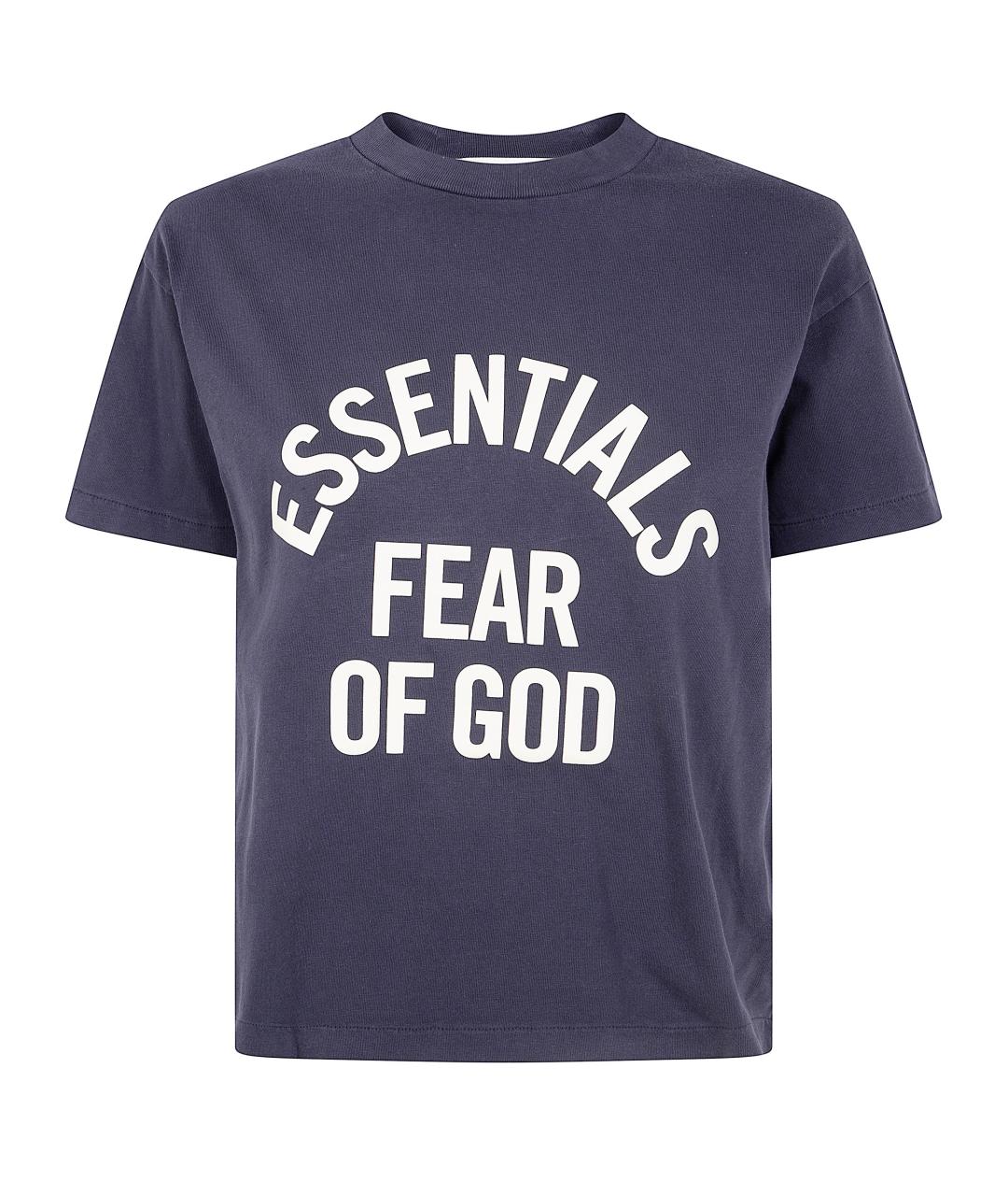 FEAR OF GOD ESSENTIALS Хлопковая футболка, фото 1
