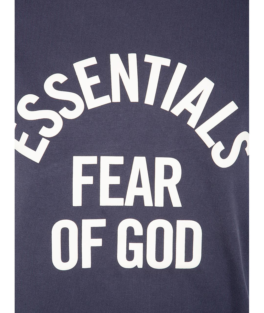 FEAR OF GOD ESSENTIALS Хлопковая футболка, фото 3