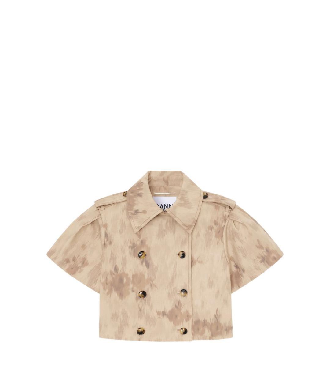 GANNI Мульти хлопковая куртка, фото 3