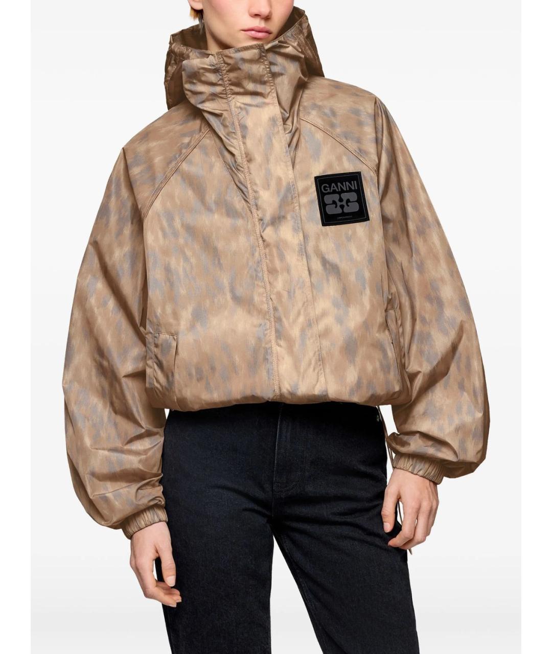 GANNI Мульти полиамидовая куртка, фото 4